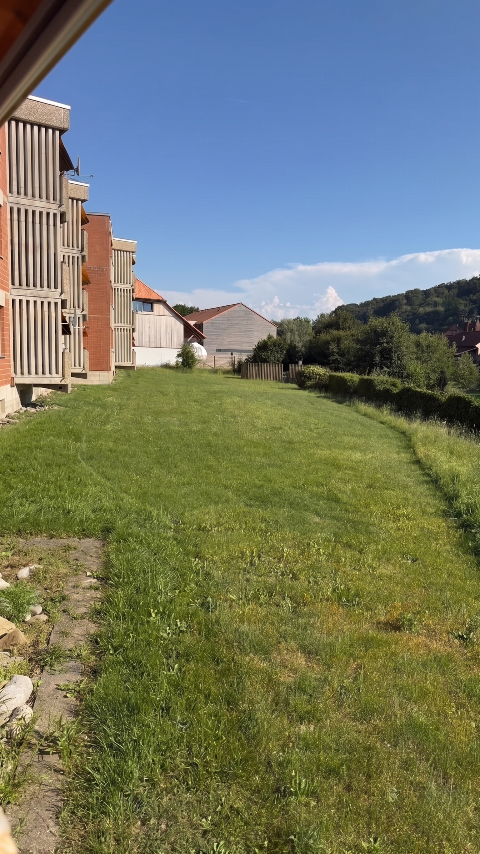Jardin & extérieur avant intervention Luxora